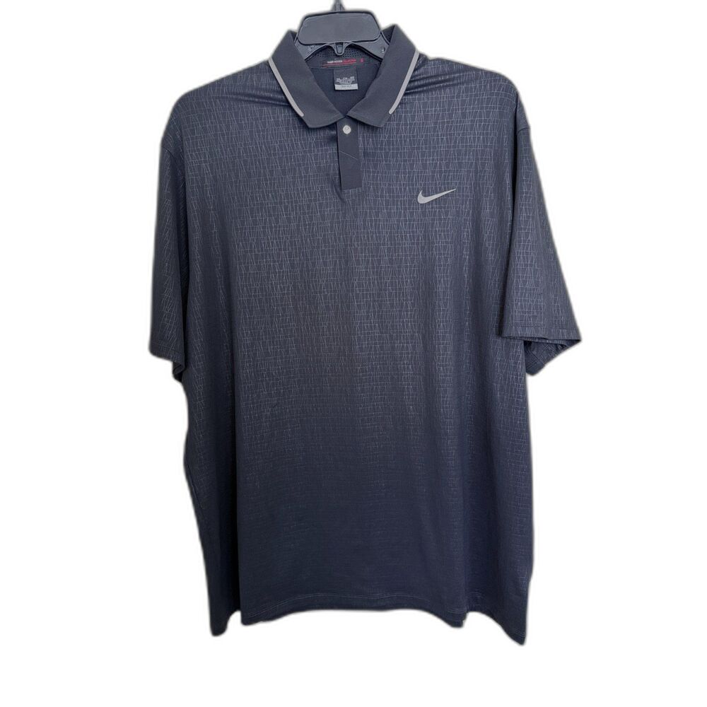 Nike Golf Tiger Woods Collection Dri-FIT Polo Shirt - Black - Men’s 2XL